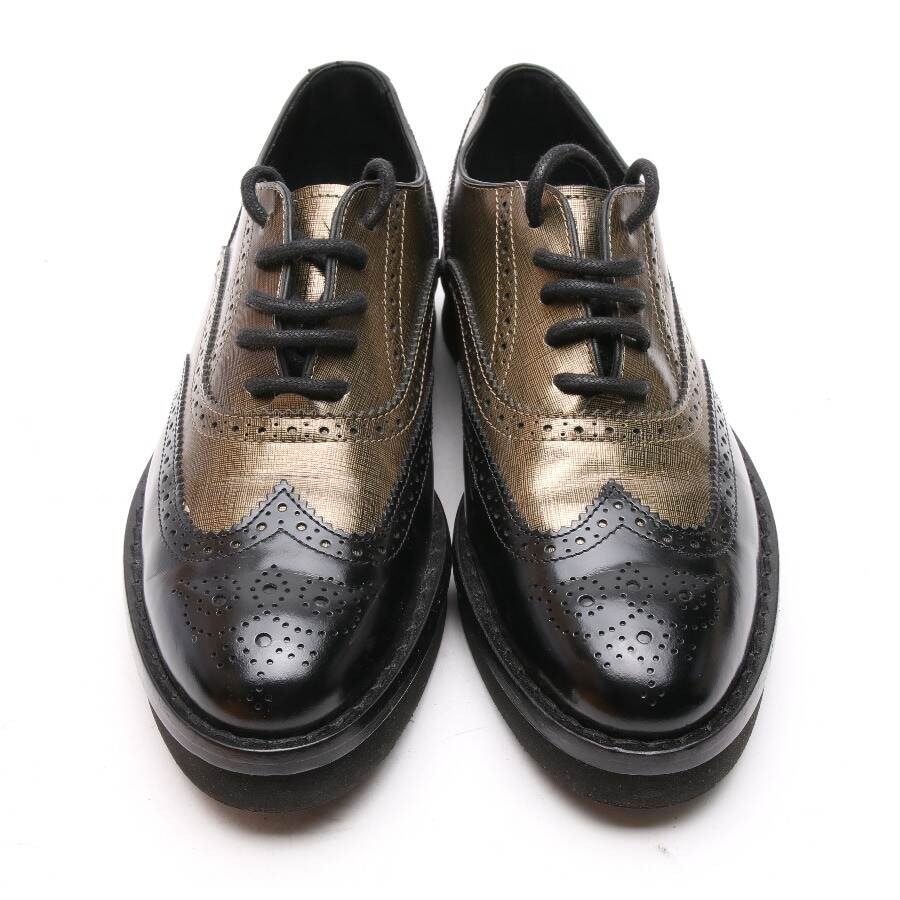 Image 2 of Lace-Up Shoes EUR 37.5 Black in color Black | Vite EnVogue