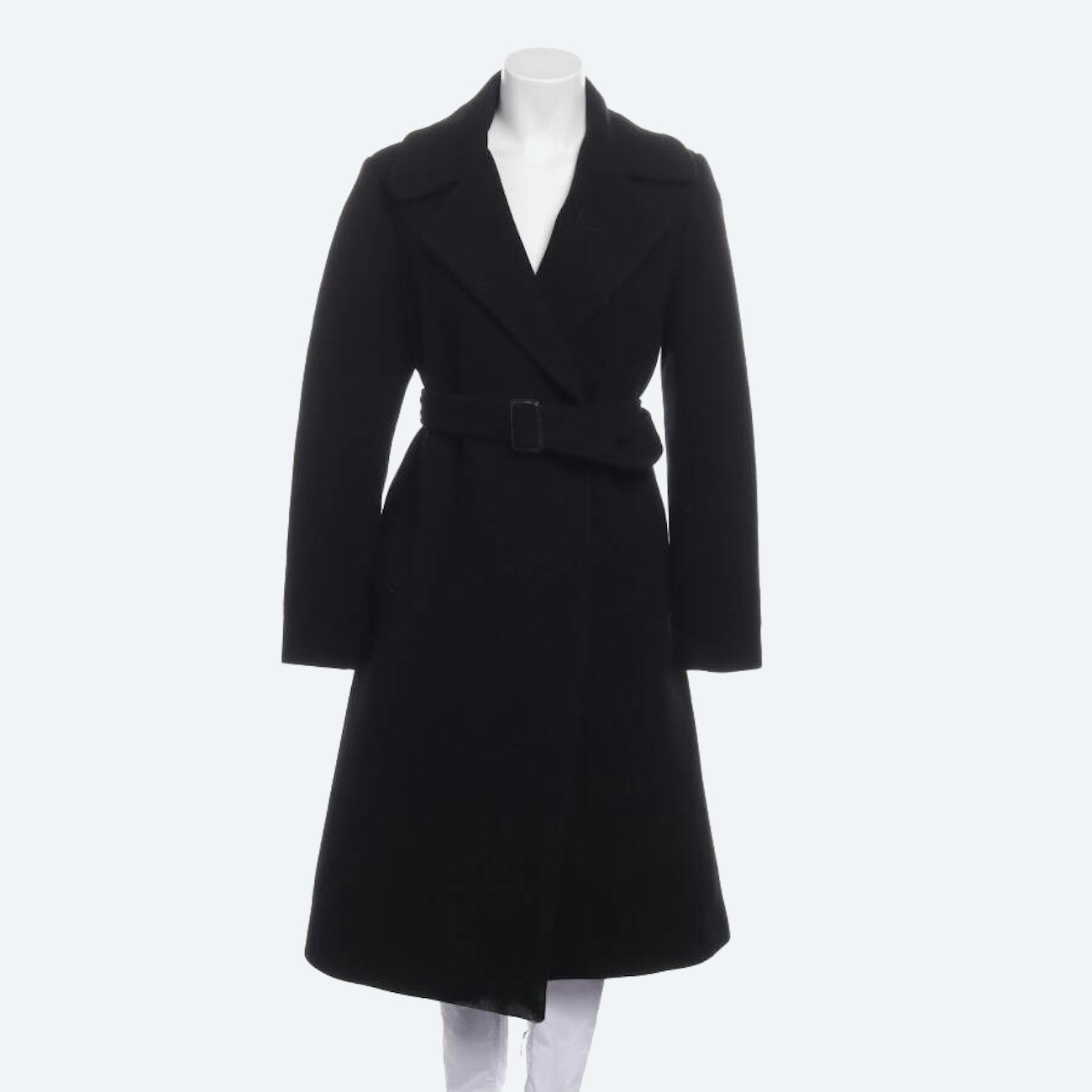 Image 1 of Wool Coat M Black in color Black | Vite EnVogue
