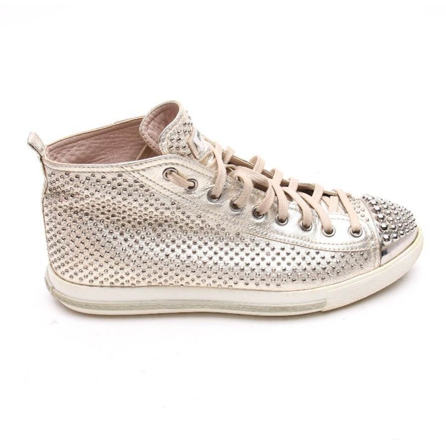 Image 1 of High-Top Sneakers EUR 40.5 Gold | Vite EnVogue