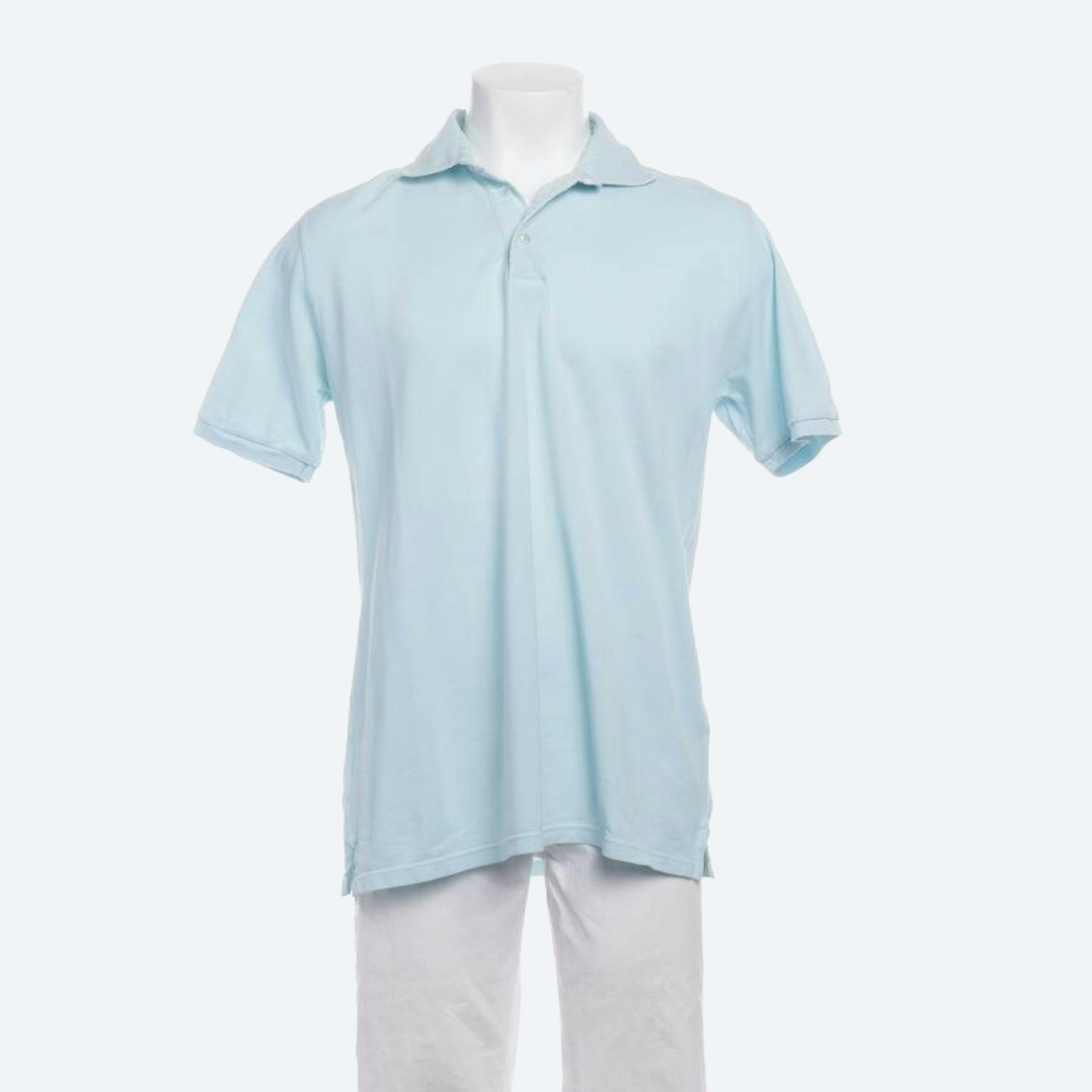 Image 1 of Polo Shirt 52 Light Blue in color Blue | Vite EnVogue