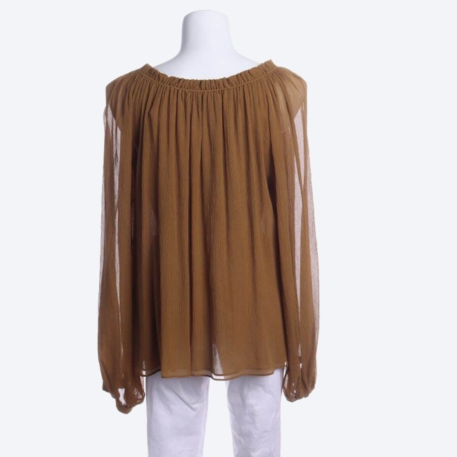 Image 2 of Silk Blouse 42 Brown in color Brown | Vite EnVogue