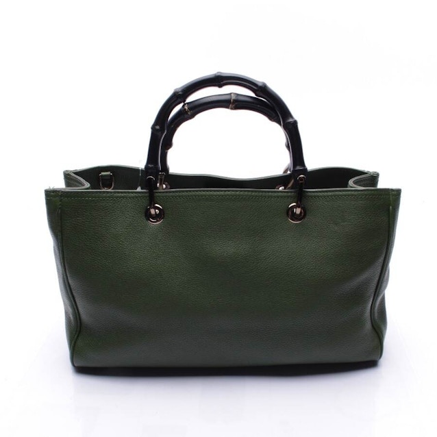 Bamboo Shopper Handbag Green | Vite EnVogue