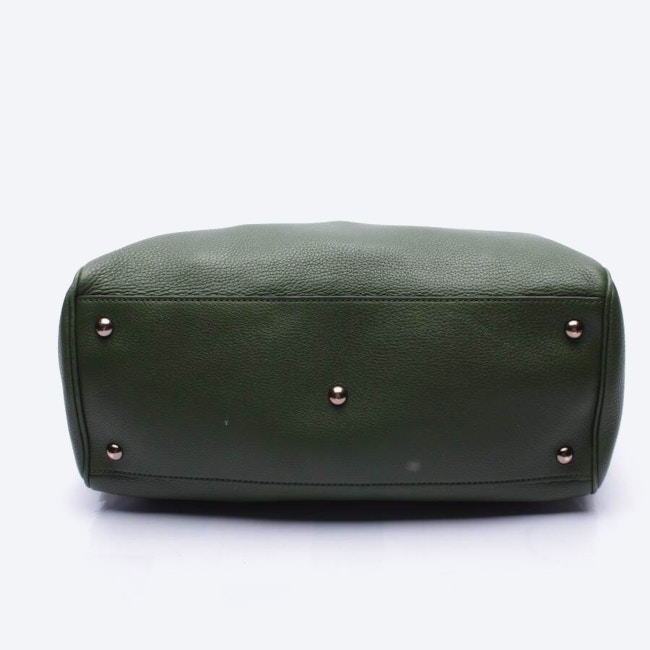 Image 3 of Bamboo Shopper Handbag Green in color Green | Vite EnVogue