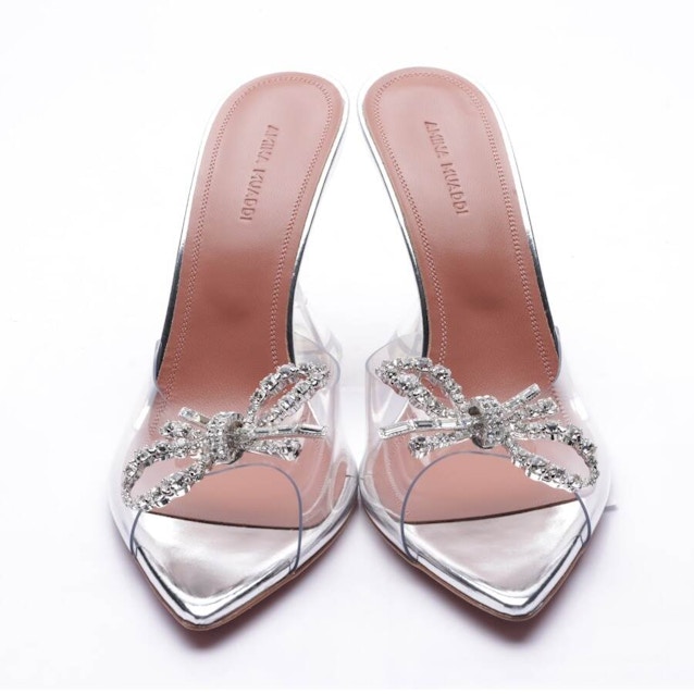Heeled Sandals EUR 39.5 Silver | Vite EnVogue