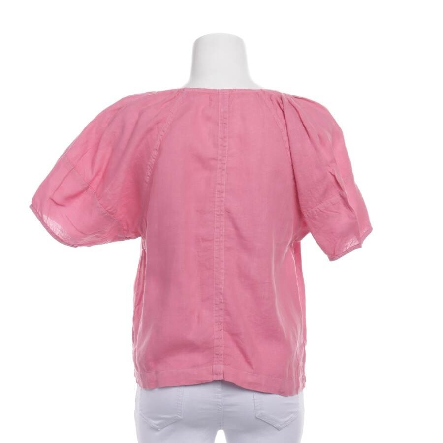 Image 2 of Linen Blouse XS Pink in color Pink | Vite EnVogue