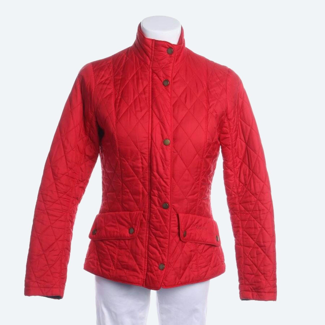 Image 1 of Quilted Jacket 36 Red in color Red | Vite EnVogue
