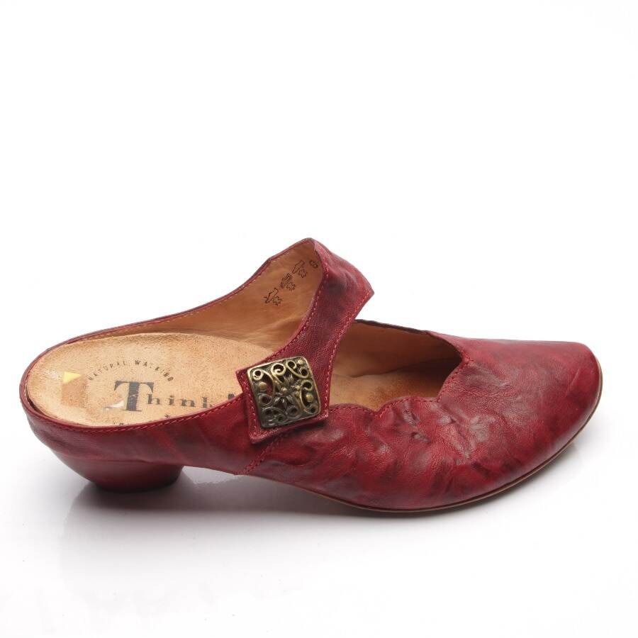 Image 1 of Heeled Mules EUR 41 Red in color Red | Vite EnVogue