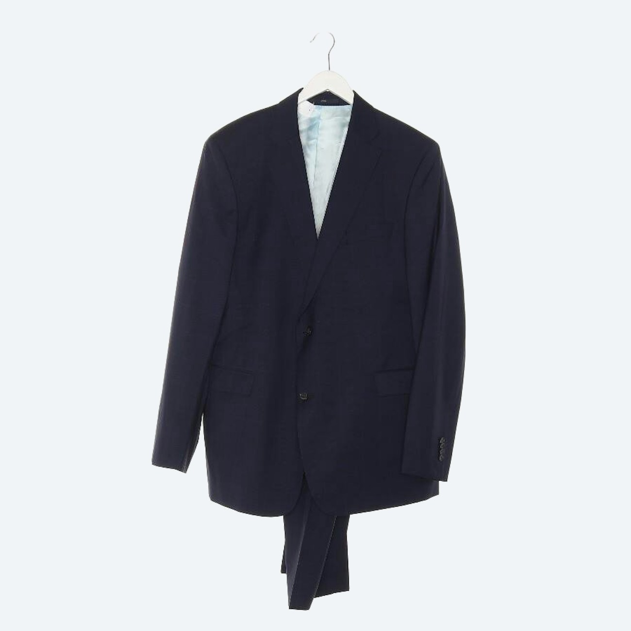 Image 1 of Wool Suit 58 Navy in color Blue | Vite EnVogue