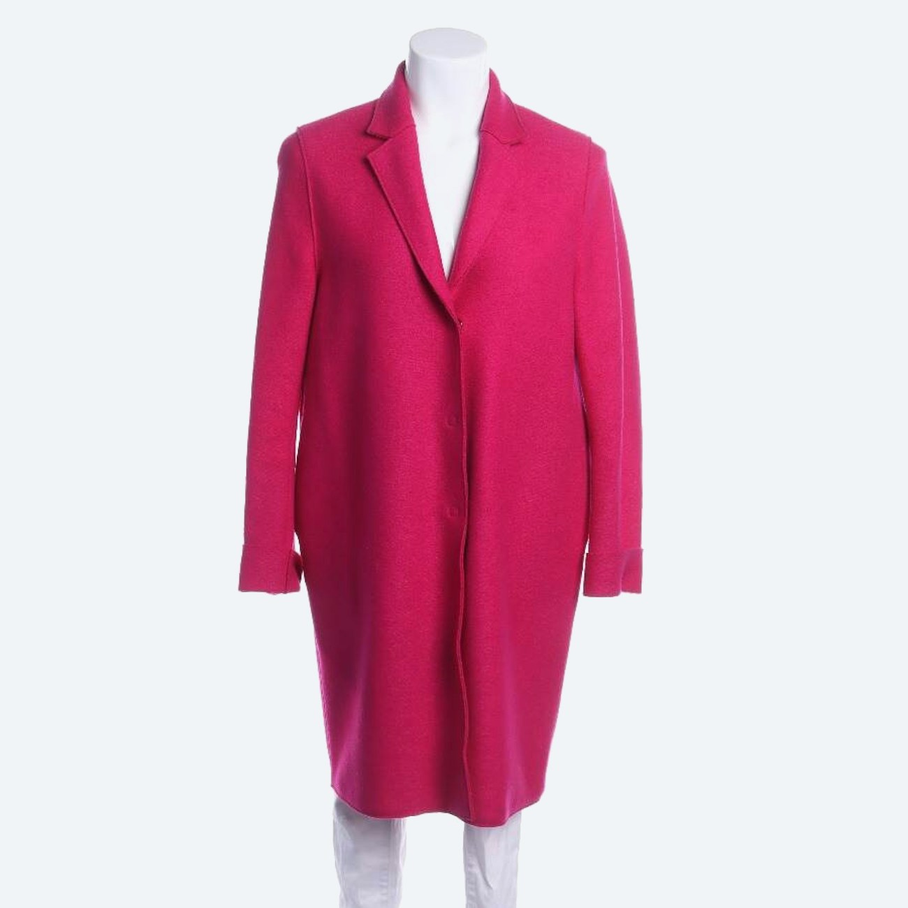 Image 1 of Wool Coat 38 Fuchsia in color Pink | Vite EnVogue