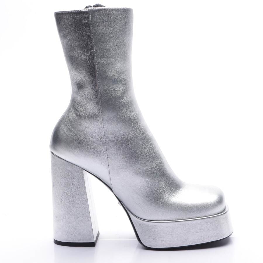 Image 1 of Ankle Boots EUR 39.5 Silver in color Metallic | Vite EnVogue
