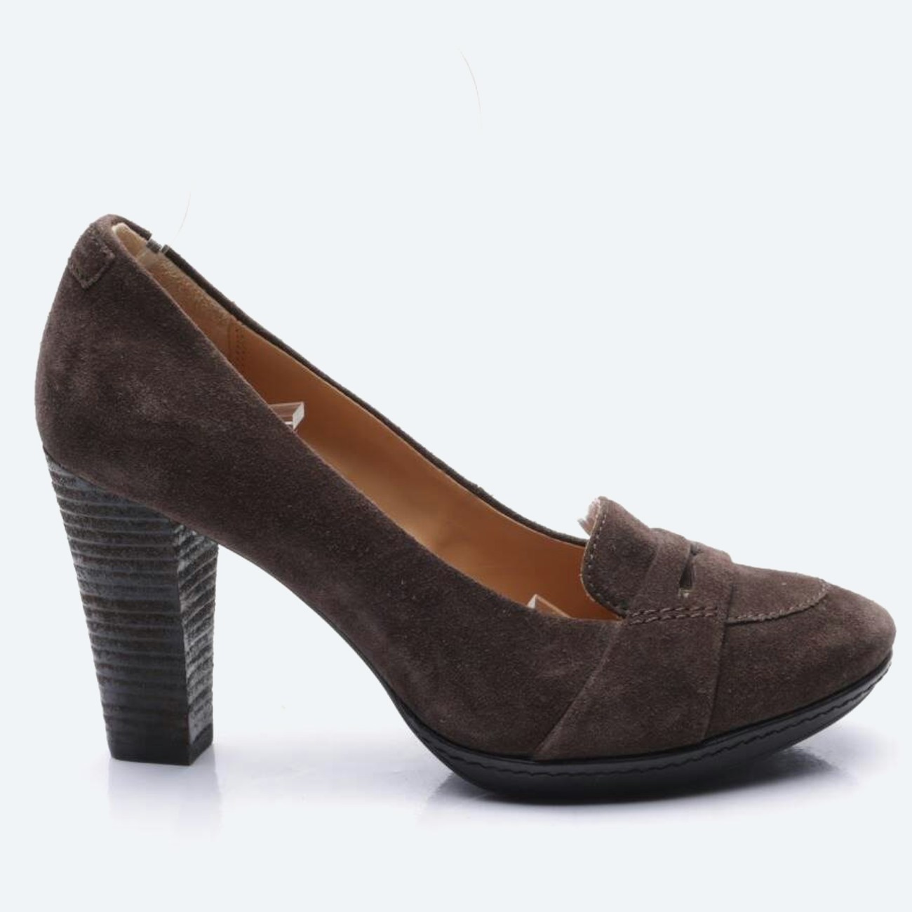 Image 1 of High Heels EUR 37 Dark Brown in color Brown | Vite EnVogue