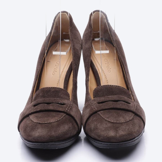 Image 2 of High Heels EUR 37 Dark Brown in color Brown | Vite EnVogue