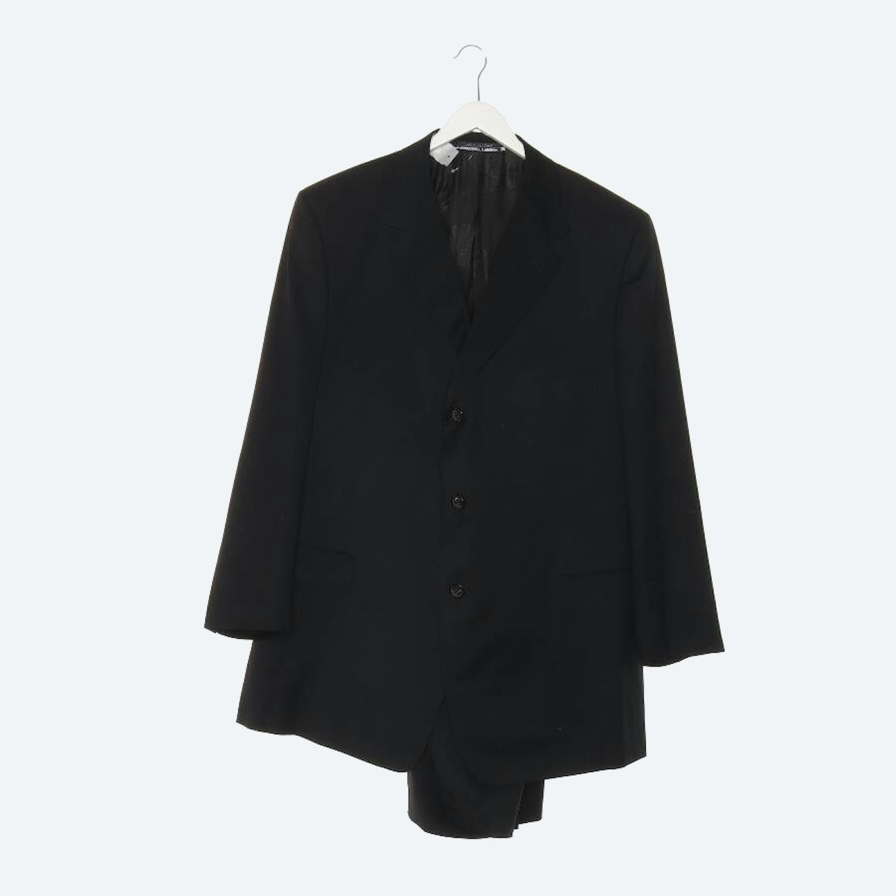 Image 1 of Wool Suit 62 Black in color Black | Vite EnVogue