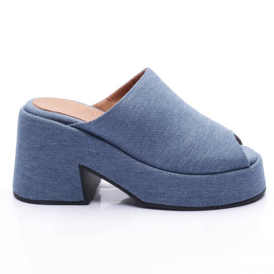 Image 1 of Heeled Sandals EUR38 Blue in color Blue | Vite EnVogue