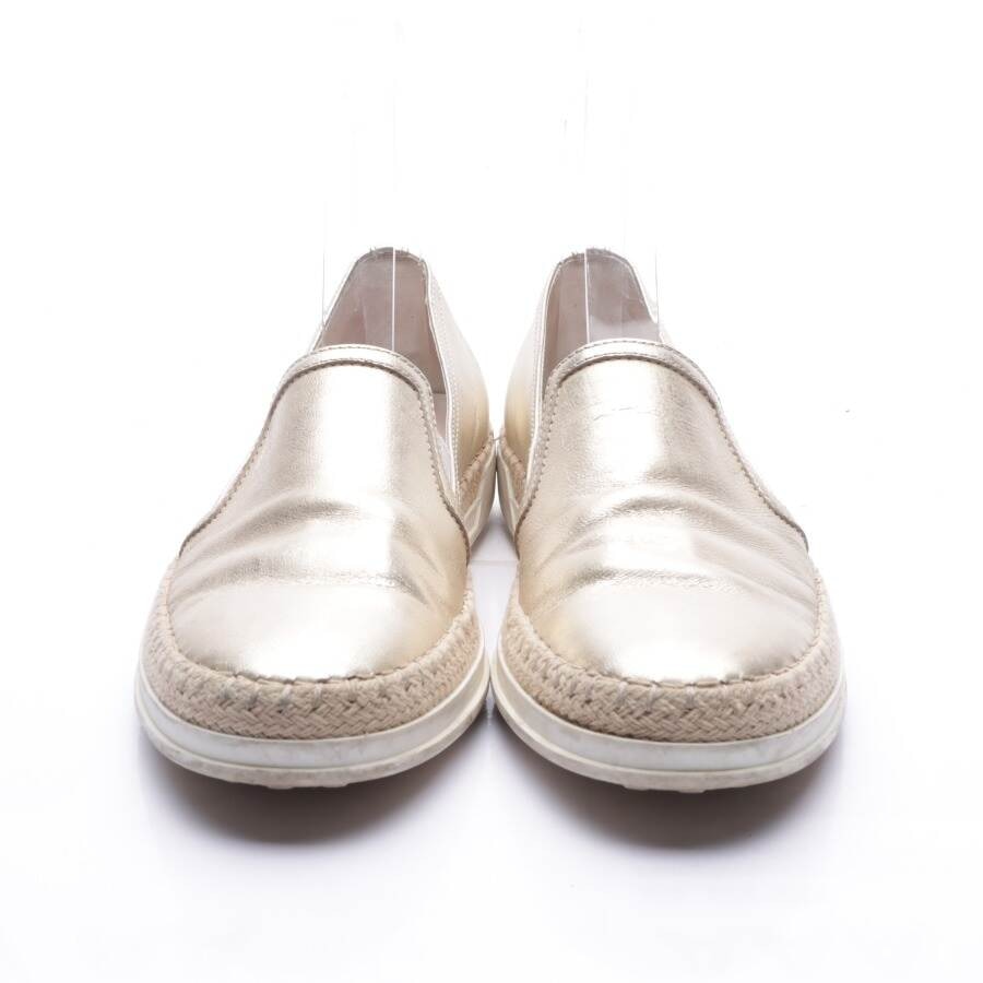 Image 2 of Sneakers EUR 35.5 Gold in color Metallic | Vite EnVogue