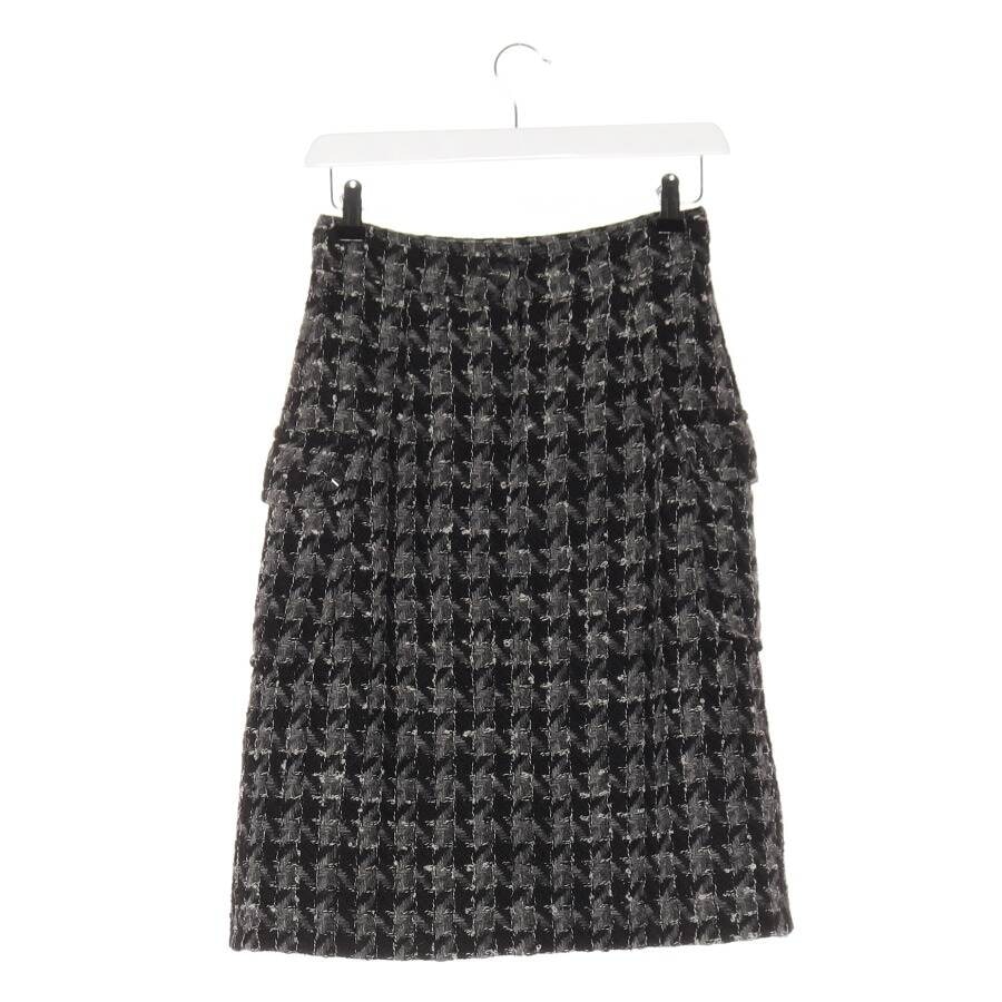 Image 2 of Wool Skirt 32 Dark Gray in color Gray | Vite EnVogue