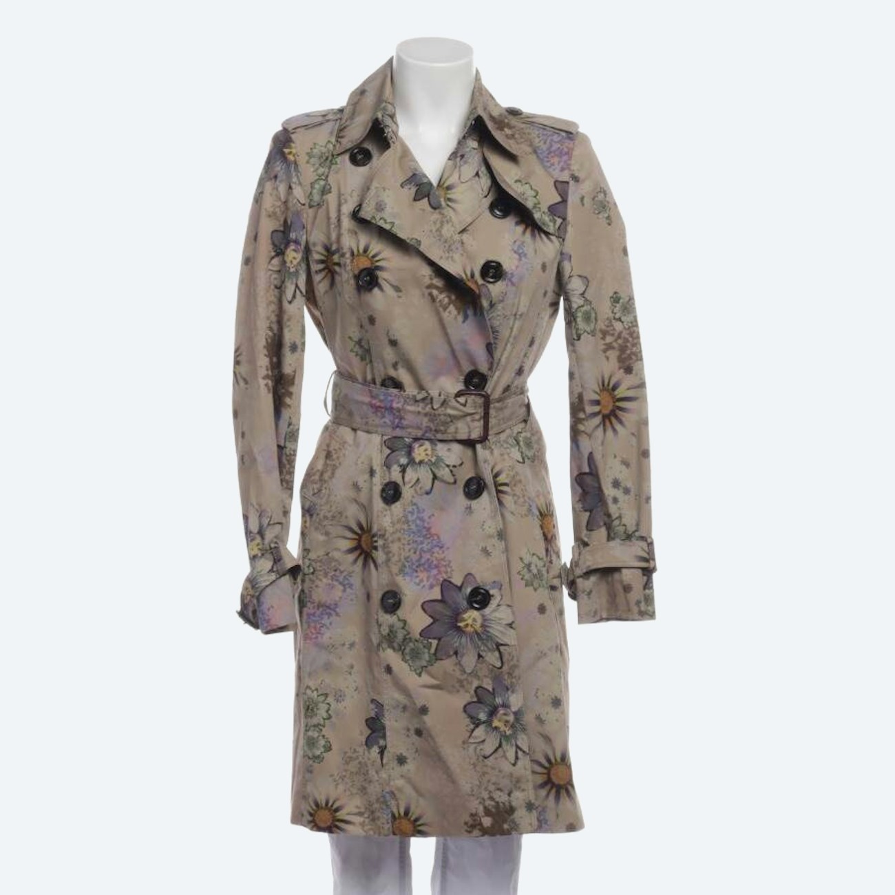Image 1 of Trenchcoat 36 Multicolored in color Multicolored | Vite EnVogue
