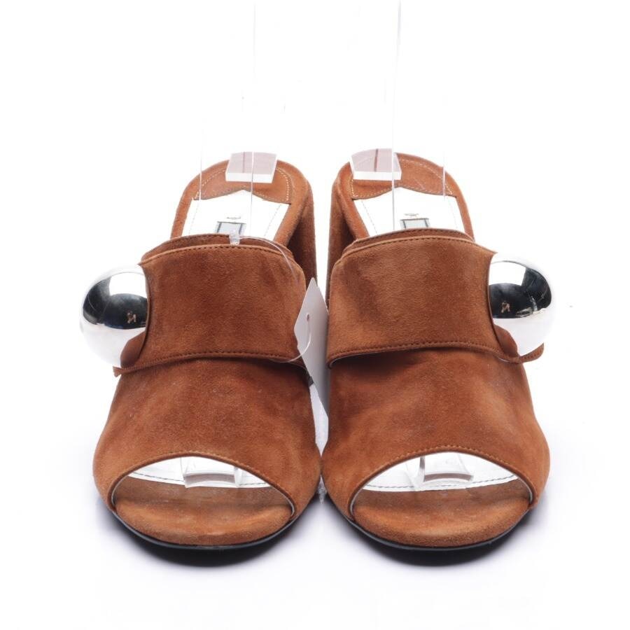Image 2 of Heeled Sandals EUR 36.5 Light Brown in color Brown | Vite EnVogue