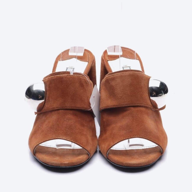 Image 2 of Heeled Sandals EUR 36.5 Light Brown in color Brown | Vite EnVogue