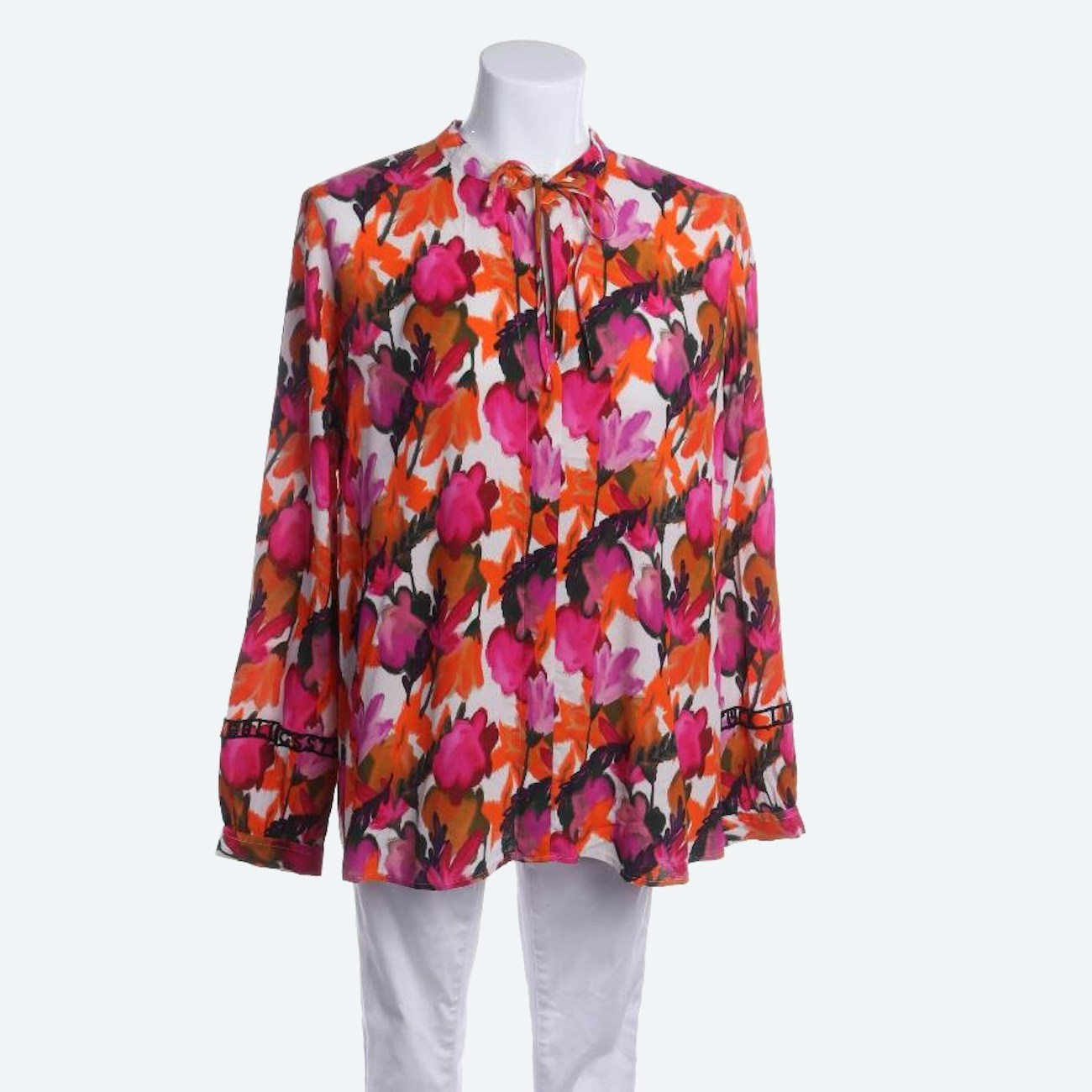 Image 1 of Shirt Blouse L Multicolored in color Multicolored | Vite EnVogue