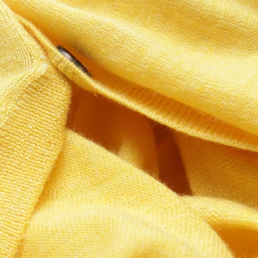 Image 3 of Cashmere Cardigan S Yellow in color Yellow | Vite EnVogue