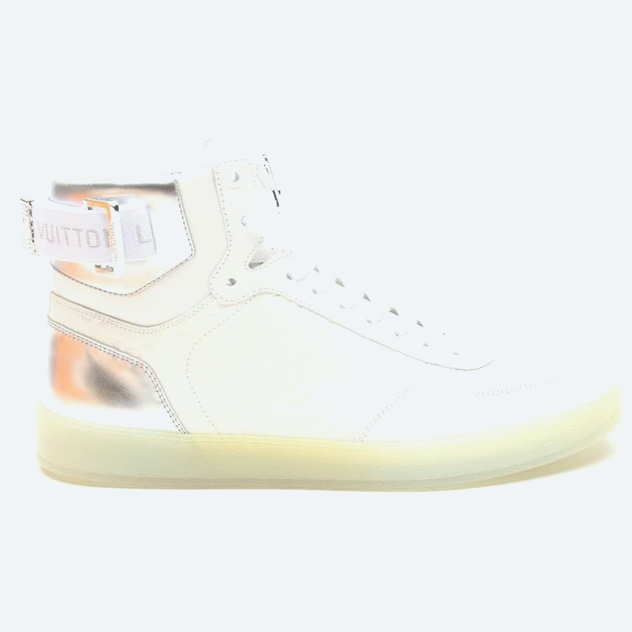 Image 1 of High-Top Sneakers EUR 44.5 White in color White | Vite EnVogue