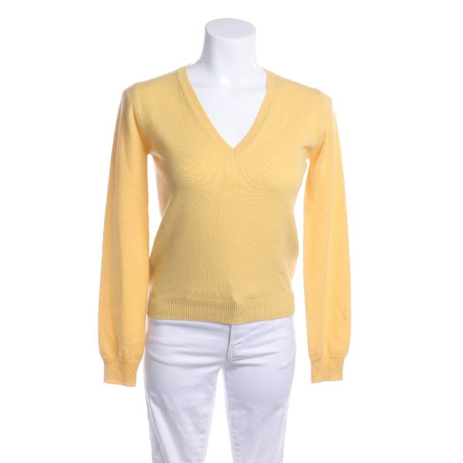 Image 1 of Cashmere Jumper 32 Yellow in color Yellow | Vite EnVogue