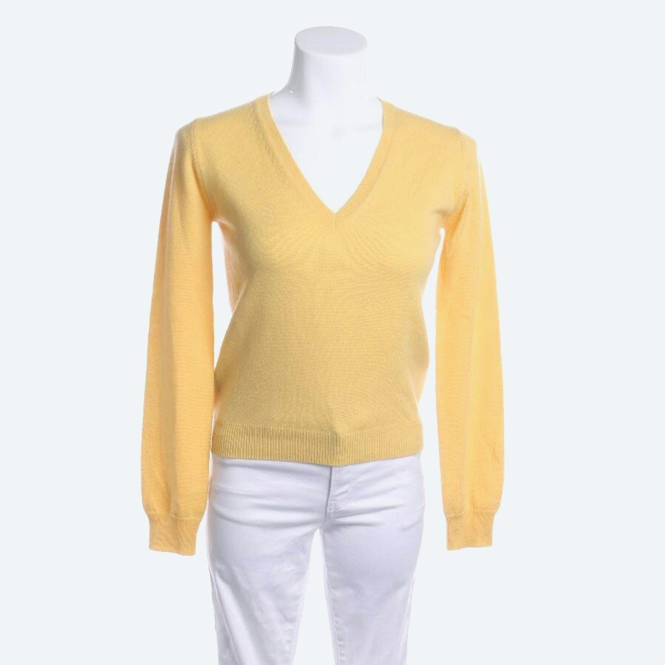 Image 1 of Cashmere Jumper 32 Yellow in color Yellow | Vite EnVogue