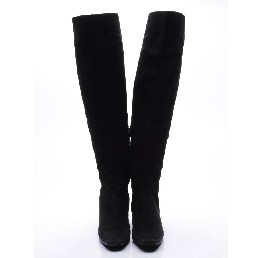 Image 2 of Overknee Boots EUR 39.5 Black in color Black | Vite EnVogue