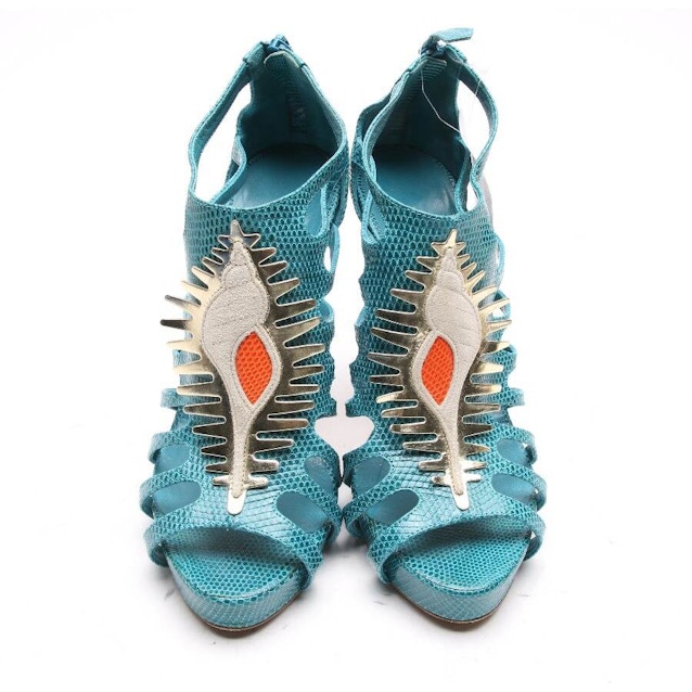 Heeled Sandals EUR 40 Turquoise | Vite EnVogue