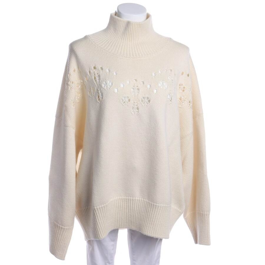 Image 1 of Wool Jumper L Cream in color White | Vite EnVogue