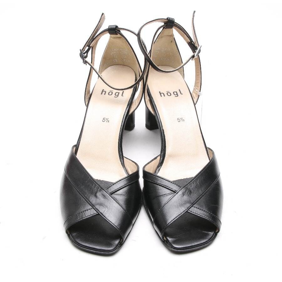 Image 2 of Heeled Sandals EUR 38.5 Black in color Black | Vite EnVogue