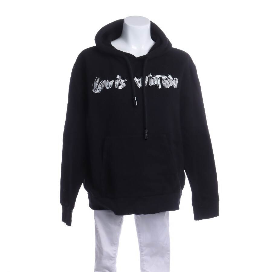 Image 1 of Hooded Sweatshirt XL Black in color Black | Vite EnVogue