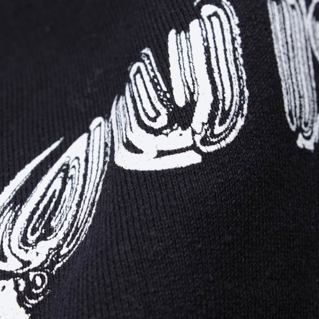 Image 3 of Hooded Sweatshirt XL Black in color Black | Vite EnVogue