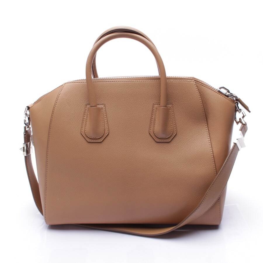 Image 2 of Antigona Medium Handbag Light Brown in color Brown | Vite EnVogue