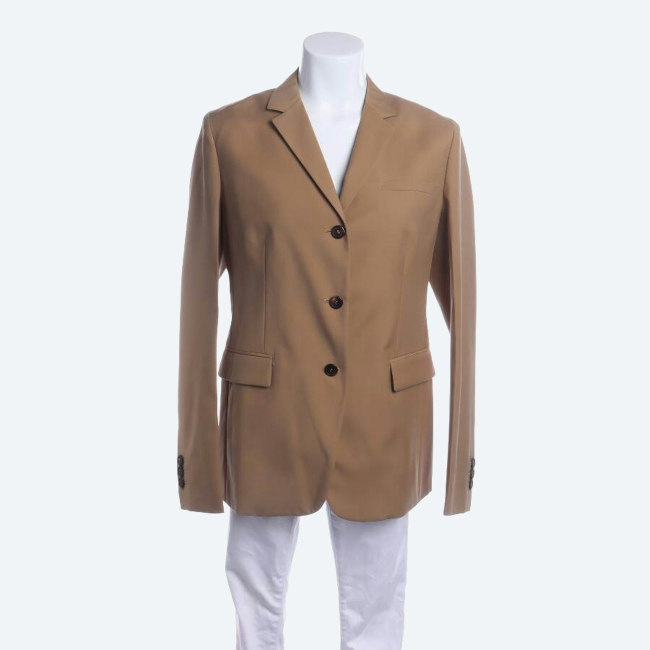 Image 1 of Wool Blazer 38 Light Brown in color Brown | Vite EnVogue