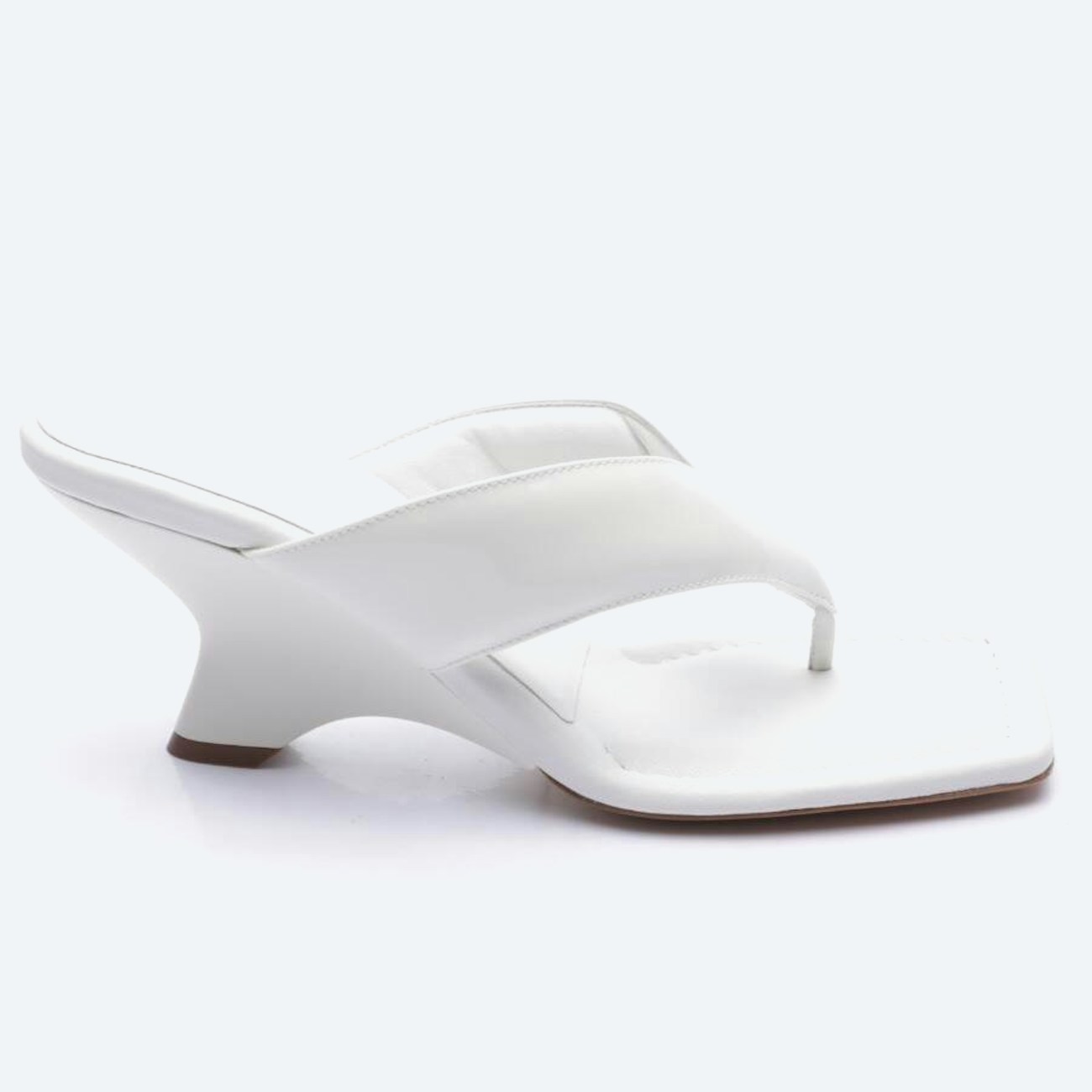 Image 1 of Heeled Sandals EUR 39 White in color White | Vite EnVogue