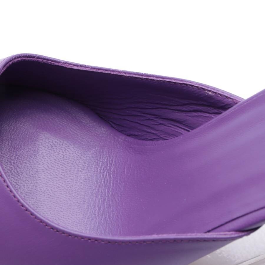 Image 5 of Heeled Sandals EUR 39.5 Purple in color Purple | Vite EnVogue