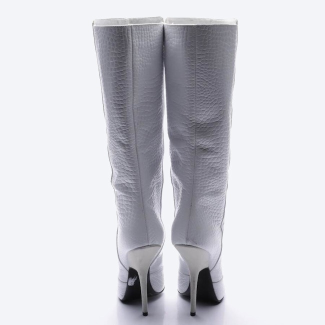 Image 3 of Boots EUR 37 White in color White | Vite EnVogue