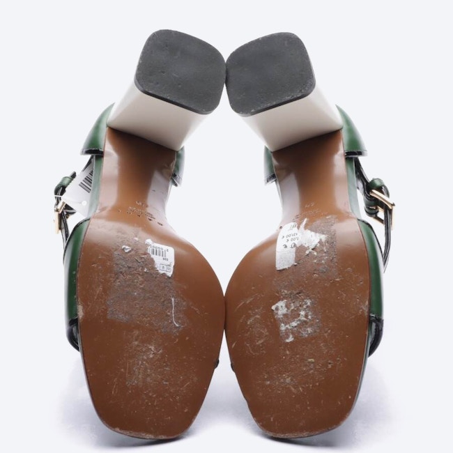 Image 4 of Heeled Sandals EUR 40 Green in color Green | Vite EnVogue