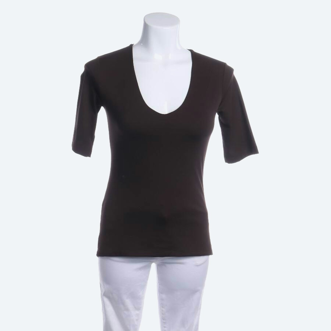 Image 1 of Shirt S Brown in color Brown | Vite EnVogue