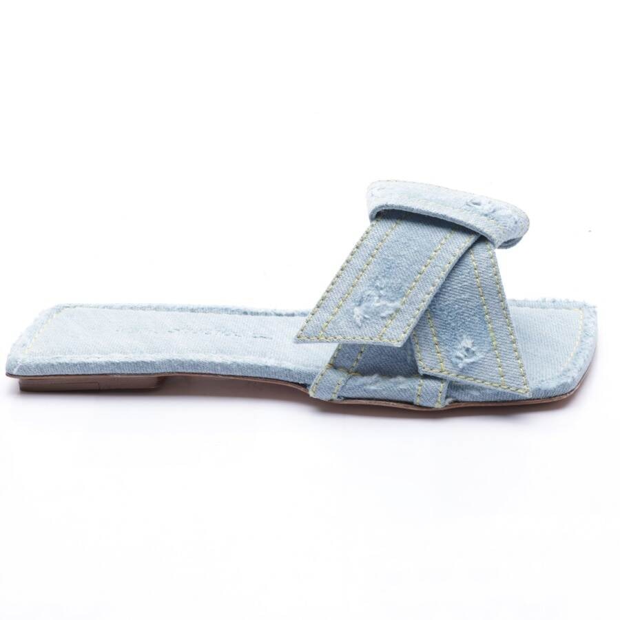 Image 1 of Sandals EUR 37 Light Blue in color Blue | Vite EnVogue