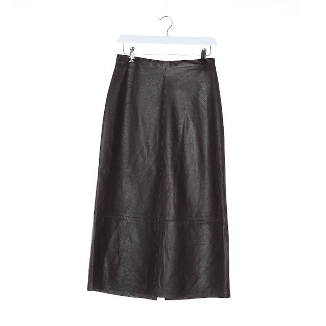 Image 1 of Leather Skirt 32 Dark Brown | Vite EnVogue