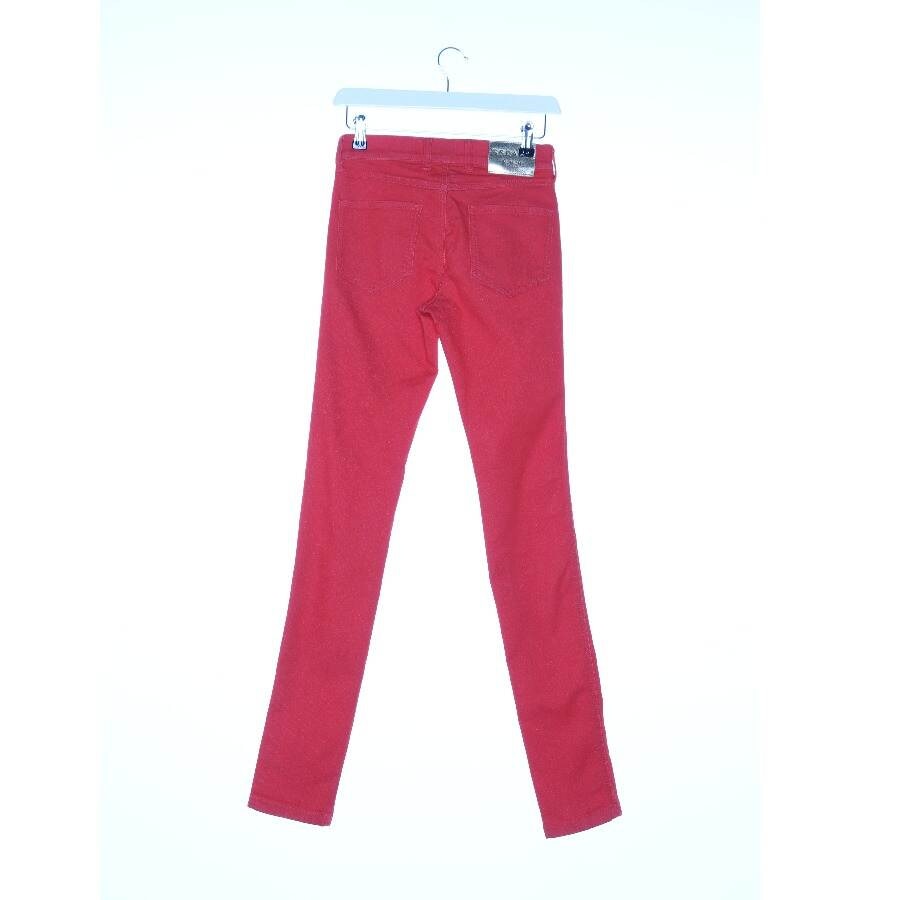 Image 2 of Jeans Straight Fit 32 Red in color Red | Vite EnVogue