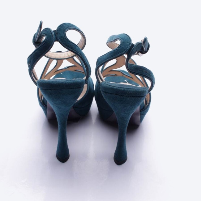 Image 3 of Heeled Sandals EUR 37 Blue in color Blue | Vite EnVogue