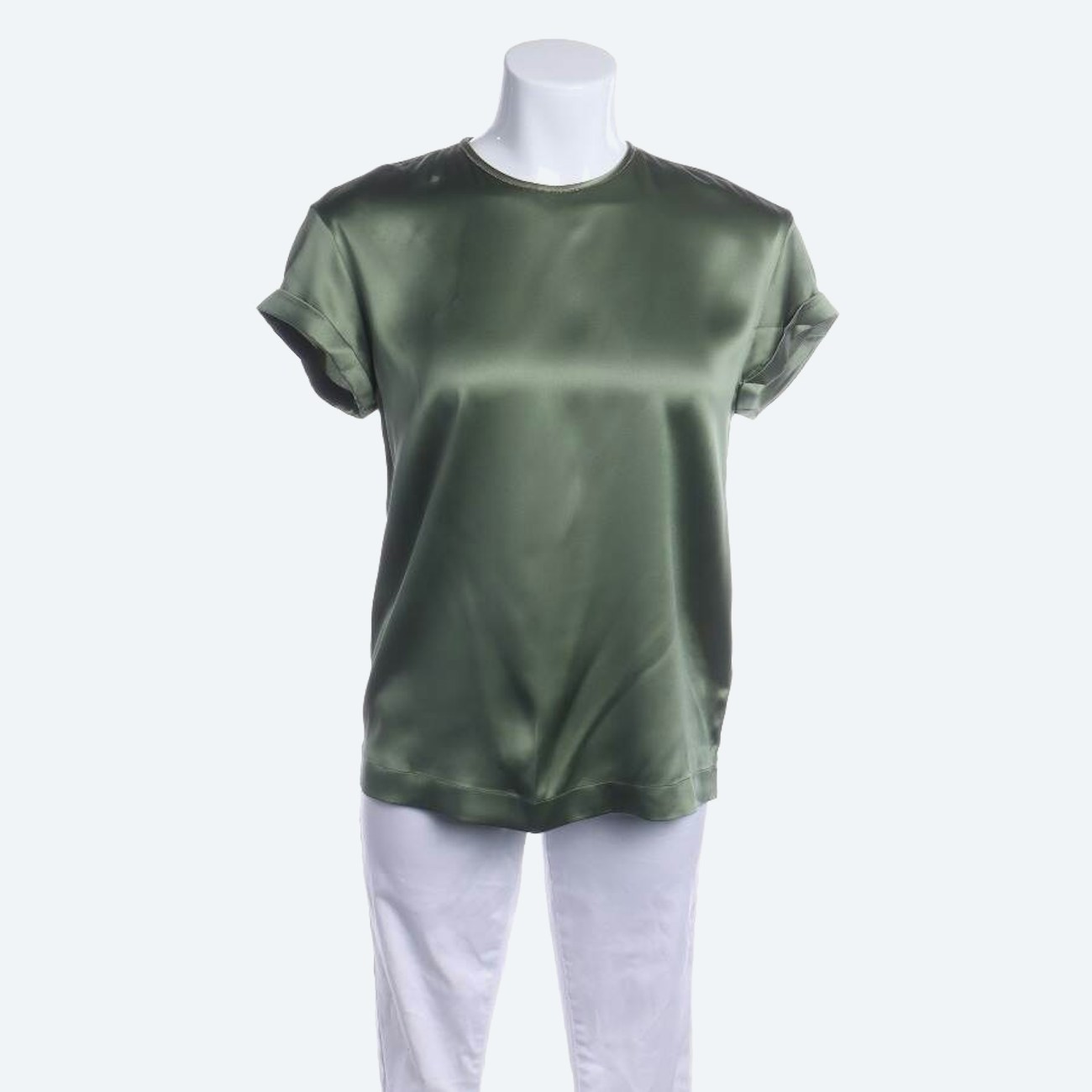 Image 1 of Shirt Blouse XS Green in color Green | Vite EnVogue