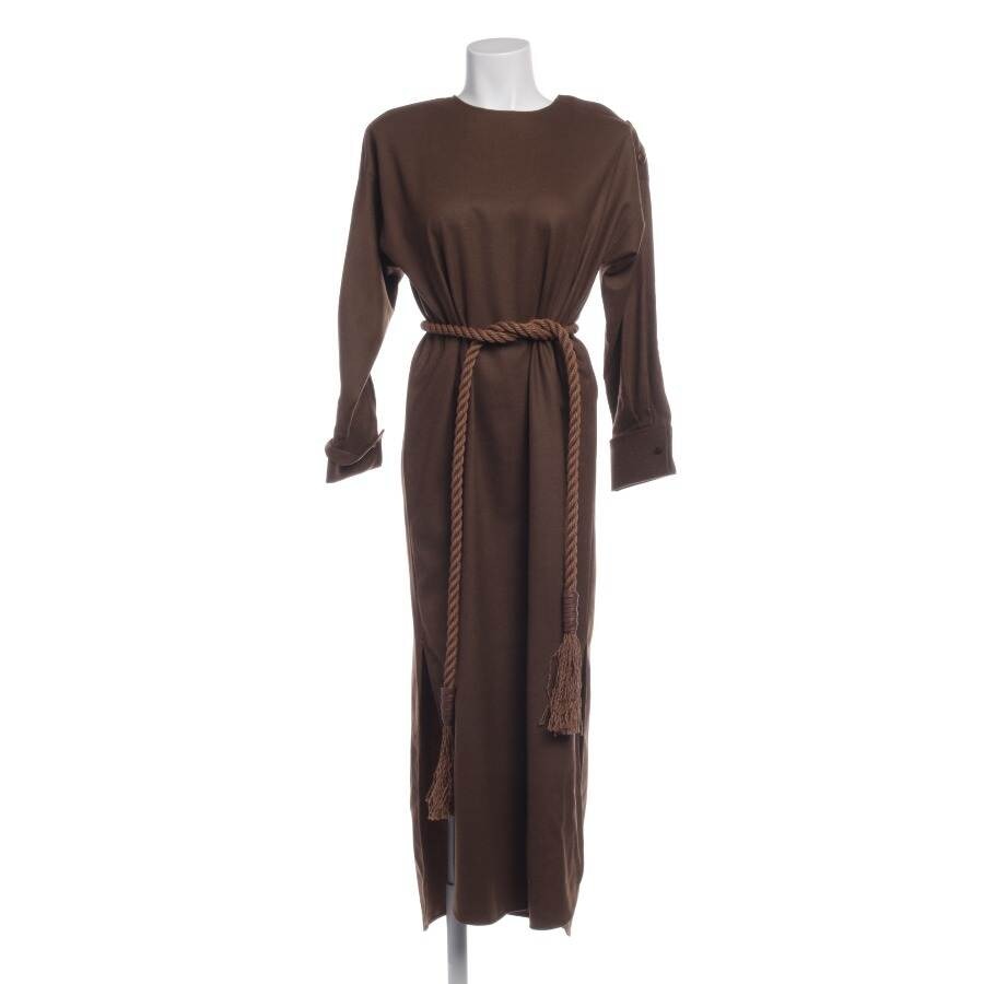 Image 1 of Dress 32 Brown in color Brown | Vite EnVogue