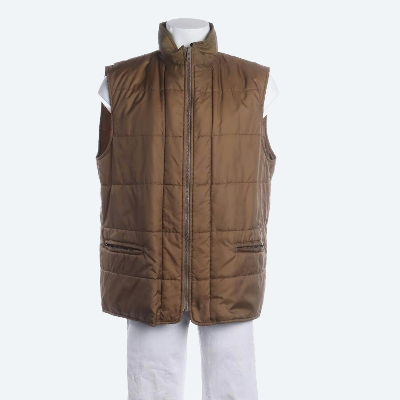 Image 1 of Reversible Vest L Brown in color Brown | Vite EnVogue