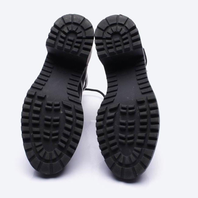 Image 4 of V-Logo Ankle Boots EUR 39 Black in color Black | Vite EnVogue