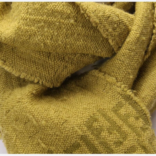 Image 2 of Wool Scarf Green in color Green | Vite EnVogue